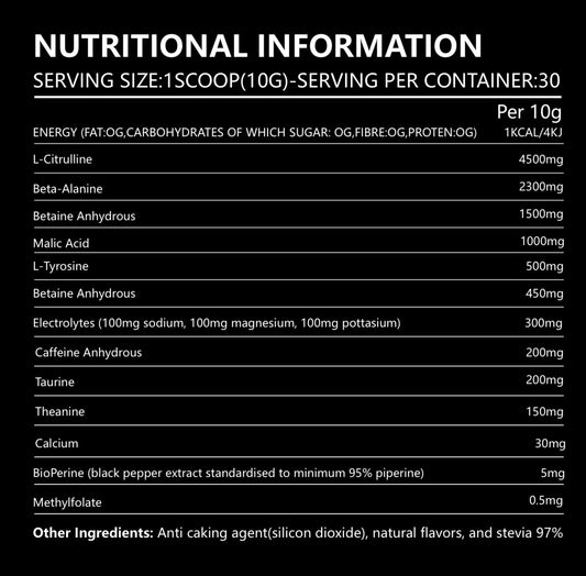 Barrier Breaker Pre-Workout (30 Servings)